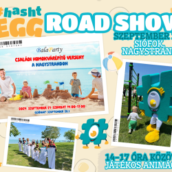 #hashtEGG Road Show - Siófok Nagystrand - Szezonzáró Családi Sportnap