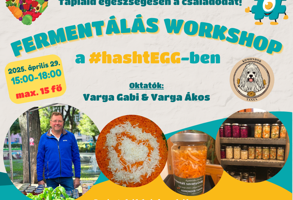 Fermentálás Workshop a #hashtEGG-ben