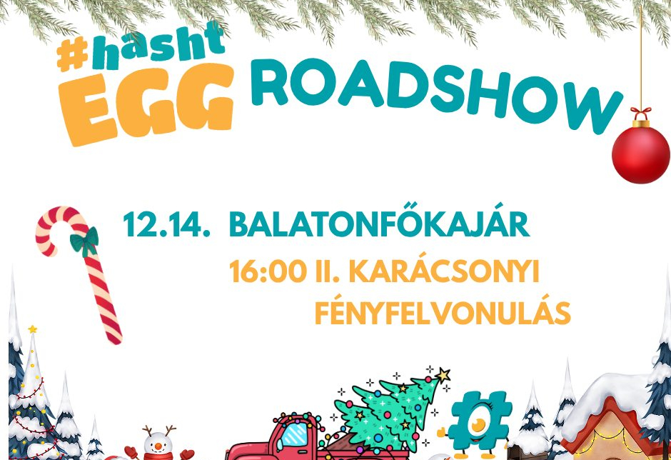 II. Karácsonyváró Fényfelvonulás Balatonfőkajáron!