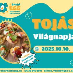Tojás Világnap a #hashtEGG Toyee Kalandparkban!