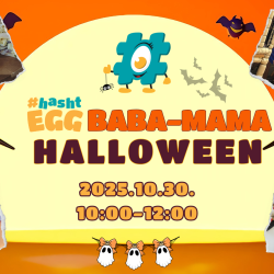 Baba-Mama Halloween Délelőtt a #hashtEGG Toyee Kalandparkban