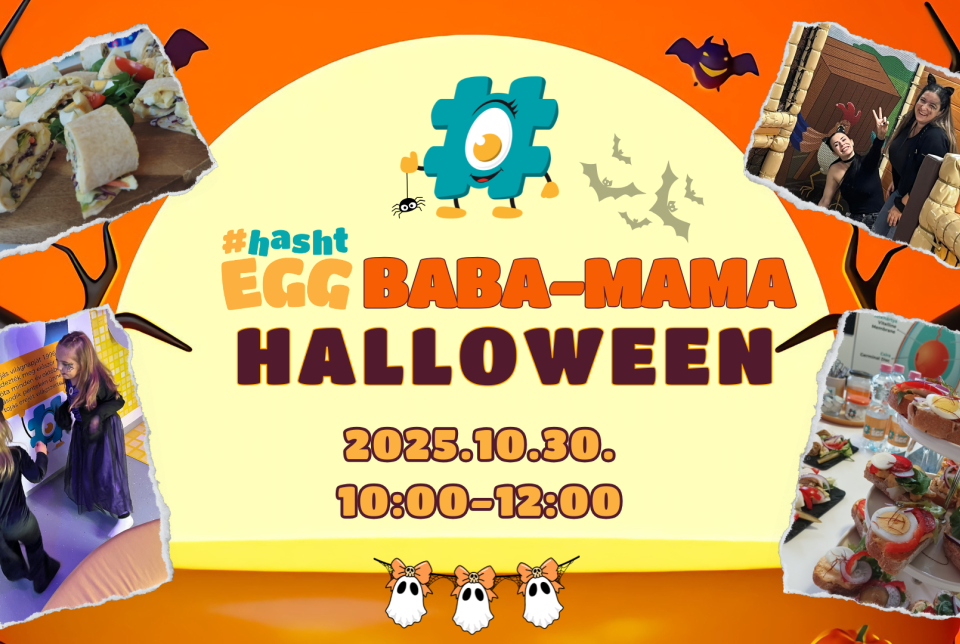 Baba-Mama Halloween Délelőtt a #hashtEGG Toyee Kalandparkban
